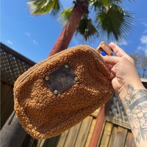 Brown Shearling Women's Bag